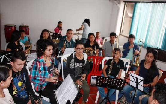 Última presentación de la banda sinfónica juvenil de Armenia en este 2019